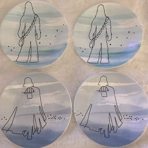 Corelle Star Wars dessert plates set of 4